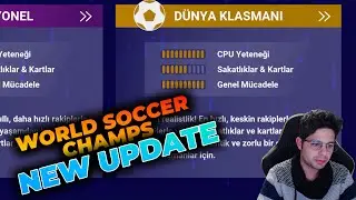 Yeni Zorluk Ayarı Geldi! New Update - World Soccer Champs