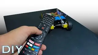 How to Make Arduino Robot Car with TV Remote Control | Infrared Remote IR