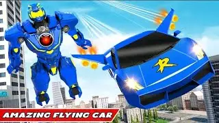 Ride the flying robot horse and transform into a classic car robot in action fighting.#temugamer