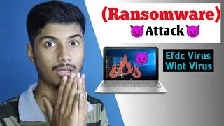 What is Ransomware Attack || Ransomware Virus Kya Hota Hai || Efdc Virus, Wiot Virus Remove 😡