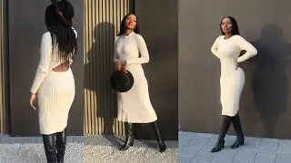 LOOKBOOK 2021 DIFFERENT WHITE DRESSES COLLECTION HAUL