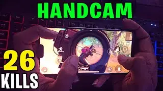 OnePlus 6 PUBG Mobile | HANDCAM GAMEPLAY | 26 KILLS SOLO VS SQUAD | EXORDIA GAMING
