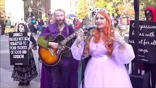 LET'S GET DEPRESSED ~ Live at Voice 4 Change in Washington Square Park ~ The Repressions