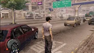 Sleeping Dogs On Winlator 8.0, amod Snapdragon 695 Test