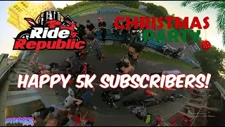 RIDE REPUBLIC CHRISTMAS PARTY! DAMING NEW SUBSCRIBERS AND LAUGHTRIP! HAPPY 5K SUBSCRIBERS!