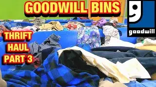 Thrift With Me Goodwill Bins Huge 135 lb Haul Part 3