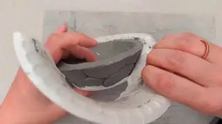 How to Use a Foam Bowl to Make Pottery - Press Mold Technique on the Cheap