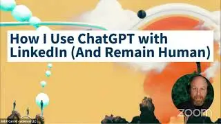 LIVESTREAM: How I Use ChatGPT with LinkedIn (And Remain Human)