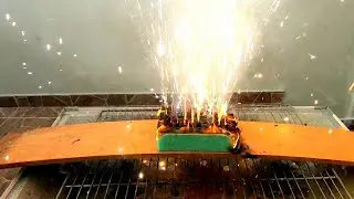 Experiment!Car vs Fireworks 2020💥 (Crushing crunchy & soft things by car)