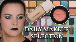 Selecting items for my daily makeup drawers | Oden's Eye, Laura Mercier, Natasha Denona