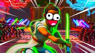 THE GREATEST LIGHTSABER FIGHT OF ALL TIME