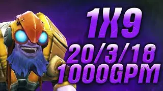 11000 ММР ТИНКЕР ВЫНУЖДЕН ПОБЕЖДАТЬ 1x9 | MRXSMURF Tinker Dota 2