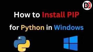 How to Install PIP in Windows 11 2023? | Install Python PIP in Windows 11 | DevDuniya
