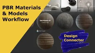 PBR materials & Models Workflow for 3dsmax & Vray Rendering
