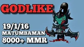 Dota 2 - MATUMBAMAN PA 8k  MID - Dota 2 Leaderboards 2016 1080p60fps