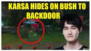 Karsa hides in a bush for two minutes to backdoor RNG (V5 vs RNG LPL 2022)
