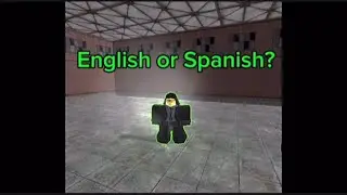 Hey Steak, English or Spanish? Roblox 🤣