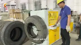 Waste Tire Recycling Machine | Rubber Granules Production line