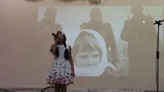 Песня "Белые панамки", 2018 г, Васильева Настя, Жерновецкая СОШ Курская область
