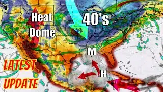 Gulf Hurricane Update! Big Dance With Cold Front, Stall?