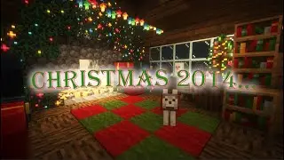 christmas minecraft but it's 2014 (minecraft music, rain and fire sounds)