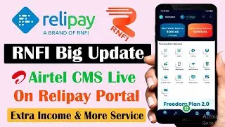 relipay RNFI New Update | Airtel CSM Live On RNFI Web Portal | RNFI New Update Airtel CSM 2024