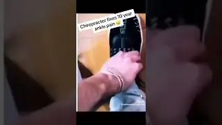 #chiropractortiktok #chiropractic #funnyvideos #funny #viral #fyp #chiropractor #ankle #anklepain