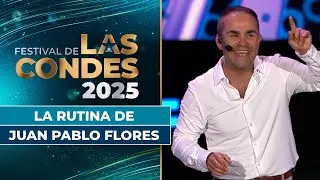 ¡CON TODO EL HUMOR! 😂 Así fue la presentación de Juan Pablo Flores en Festival de Las Condes 2025 ✨