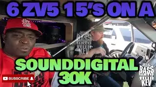 6 SUNDOWN ZV5 15S ON SOUNDIGITAL 30,000 WATT AMPLIFIER