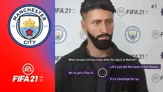 Already a 7 months injury to the player !! | FIFA 21 Manchester City Career Mode #1