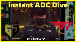 When Chovy joins his Team after Farming all game