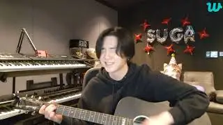 Suga cover it's not love if it hurts too much - kim kwang seok