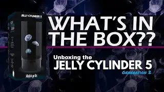 WHAT'S IN THE BOX? JELLYFISH ART, MOON JELLYFISH AQUARIUM, UNBOXING CYLINDER 5.