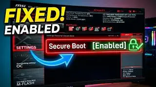 How to turn on secure boot on MSI BIOS