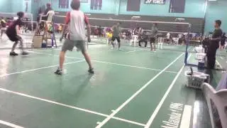 Eddie Lou/Irving Chen vs Clark Uhl/Thornton C. Uhl game1 pt2
