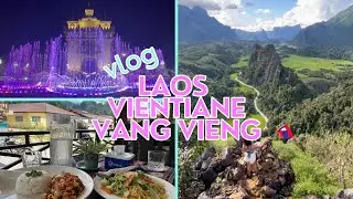 Laos vlog : Vientiane - Vang Vieng