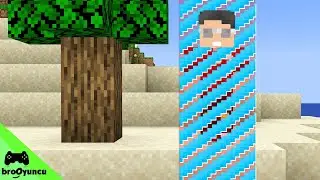 MİNECRAFT TEK BLOKTAN KAÇIŞ #1