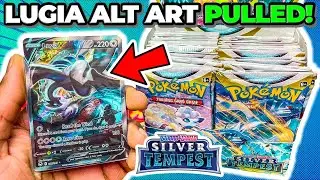 I PULLED LUGIA ALT ART FROM SILVER TEMPEST BOOSTER BOX!