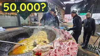 100 Kg Dish | Amazing Workers in Kitchen | Viral Street Food | #culturekrouz