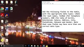 Creating tables, fields, properties in MS Access