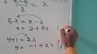 HOW TO CONVERT CARTESIAN EQUATION TO VECTOR EQUATION