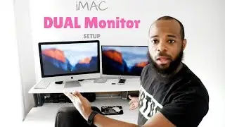 iMac Dual Monitor Setup