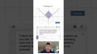 Desmos Marbleslide Challenge 18 Solved