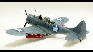 SBD - 3 «Dauntless » /RC/ ЧАСТЬ №4 / КРЫЛО/