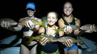 Girls Yellowtail Snapper Fishing | Catch Clean Cook