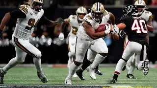 Rookie DT Shy Tuttle With His First NFL INT! Stiff Arms Matt Ryan to the TURF!!