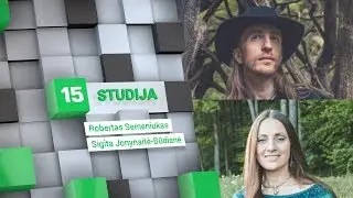 15min studijoje – folkroko grupė „Žalvarinis“