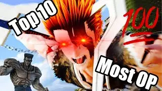 Top 10 Most OP Characters in Jump Force