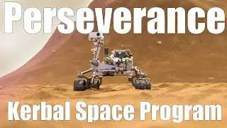 Landing Perseverance in Kerbal Space Program #Shorts