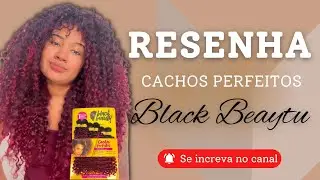 CABELO ORGANICO BLACK BEAUTY CACHOS PERFEITOS I ENTRELACE